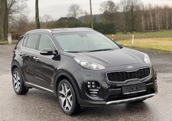 Kia Sportage cena 76999 przebieg: 140000, rok produkcji 2017 z Łochów małe 497